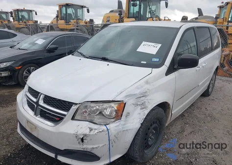 2017 Dodge Grand Caravan Se z USA, uszkodzony, nr VIN 2C4RDGBG9HR694736